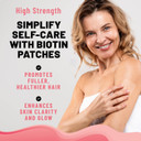 Biotin Patches - 36 Pcs | 7.5 Mg Biotin With Essential Vitamins & Minerals | Supports Healthy Hair, Strong Nails & Radiant Skin | Easy-To-Use For Beauty And Active Lifestyles