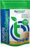 Biotrust Ageless Multi Collagen 5-In-1 Protein Powder (Vanilla) Blenderbottle Bundle