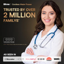 Bitvae C6 Water Dental Flosser Teeth Pick, Cordless Flosser For Travel With 6 Jet Tips, 3 Modes 5 Intensities, Ipx7 Waterproof Portable & Rechargeable Oral Irrigator Cleaner, Black