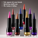 Black Radiance Metalicious Metallic Lipstick Lip Sculptor Jeweled Garnet (Red)