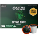 Black Rifle Coffee Company Dark Roast K Cups - Single Serve K Cups Coffee Pods - Kcup Pods Compatible With Keurig 1.0 & 2.0 - Made From Pure Arabica Beans (Beyond Black, 32 Count)