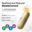 Bladderwrack Capsules 1200 Mg - 100 Count - Formula From Natural Marine Source Of Iodine - Vegan Bladderwrack Powder Caps