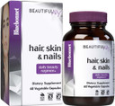 Bluebonnet Nutrition Beautiful Ally Hair, Skin & Nails, Hydrolyzed Collagen From Grass Fed Cows, Collagen Peptides Type 1 & 3, Non Gmo, Gluten Free, Soy Free, Milk Free, Kosher, 60 Vegetable Capsules
