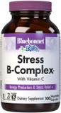 Bluebonnet Vitamin B Complex Full Spectrum B Vitamins - Energy Support - Complete Vit B Inositol Biotin Riboflavin Folate As Folic Acid Choline B6 & B12 - Vegan, Gluten-Free - 100 Vegetable Capsules