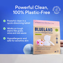 Blueland Laundry Detergent Tablets, 36 Count, Spring Bloom Scent, Plastic-Free Eco-Friendly Pods, Sheets, Liquid Alternative - Natural, Gentle