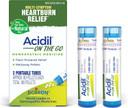 Boiron Acidil On The Go Travel Essential For Relief Of Acid Reflux, Heartburn, Indigestion, Bloating, And Upset Stomach - 2 Count (160 Pellets)