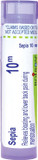 Boiron Sepia 10M For Bloating & Lower Back Pain During Menstruation - 80 Pellets