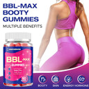 Booty Gummies For Women - Bbl Gummies With Multivitamins And Herbal Extracts - Peach Flavor - 120 Count