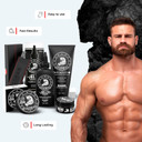 Bossman Complete Beard Kit  Men'S Beard Oil Jelly, Fortifying Shower Conditioner, Balm, Mustache Wax & Comb  Beard Softener & Grooming Care (Hammer Scent)