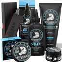 Bossman Complete Beard Kit  Men'S Beard Oil Jelly, Fortifying Shower Conditioner, Balm, Mustache Wax & Comb  Beard Softener & Grooming Care (Magic Scent)
