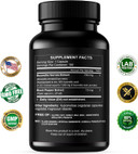 Boswellia Serrata Extract Capsules 65% Boswellic Acid 700Mg Equal To 7000Mg Resin Powder, Extra Strength & Superior Absorption, 6 Month Supply 180 Vegan Capsules Non-Gmo