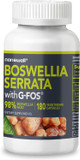 Boswellia Serrata With G-Fos - 98% Boswellic Acid - Supports Joint & Mobility Health - 180 Vegan Capsules X 2 Bottles (360 Count)
