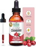 Botanic Choice Alcohol Free Liquid Extract Herbal Supplements, Cranberry, 1 Ounce