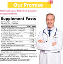 Brain Neuro Matrix Nootropic For Memory & Focus  For Seniors & Students  Brain Supplement With Ginkgo Biloba, Huperzine A  90 Caps  3 Month Supply  Vegan  Natural  Caffeine-Free