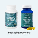 Brainmd Dr Amen Vegan Omega-3 Power - 60 Plant-Based Softgels - 1,100 Mg Of Epa & Dha - Supports Focus, Memory & Heart Health - Vegan, Gluten Free & Non-Gmo - 30 Servings