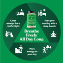 Breathe Inhaler Support Supplement  Sinus, Lungs, Open & Clear Airways  Seasonal Nasal Health, Bronchial Wellness, Healthy Chest  Quercetin, Vitamin D, Bromelain Pills  120 Vegetarian Capsules