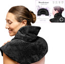 Brookstone - Thera-Spa Cooling & Warming Heated Neck Wrap & Shoulder Wrap - Microwavable Neck Warmer Or Chill In Freezer For Instant Strained Muscles Relief - Lavender Infused, (Blush Pink)