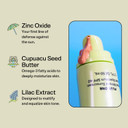 Bubble Skincare Daily Mineral Sunscreen Broad Spectrum Spf 40 - Tinted Sunscreen For Face With Zinc Oxide & Omega 3 Fatty Acids - Hydrating & Blurring Formula Suitable For All Skin Types (50Ml)