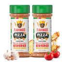 Buffalo Seasoning Mix, 2 Bottles By Flavor God - Premium All Natural & Healthy Spice Blend For Grilling Chicken, Beef, Seafood, Vegetables, Hot Wings, French Fries & Cauliflower - Kosher, Gluten-Free, Vegan, Keto Friendly