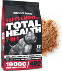 Bully Max 7-In-1 Dog Multivitamin Powder With Omega 3, 6, Glucosamine & Chondroitin For Immune System, Digestive & Joint Health - Food Topper, Vitamins & Supplements For Puppy & Adult Dogs, 13Oz Bag