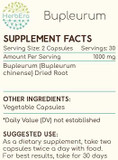 Bupleurum 120 Capsules, 500 Mg, Bupleurum (Bupleurum Chinense) Dried Root (120 Capsules)