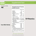 Buried Treasure Herbal Iron - 48 Servings, Liquid Iron And Herbal Supplement, Vitamin C & B Complex Vitamins, Iron-Rich Greens, Vegan Iron For Men And Women