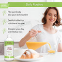 Buried Treasure Herbal Iron - 48 Servings, Liquid Iron And Herbal Supplement, Vitamin C & B Complex Vitamins, Iron-Rich Greens, Vegan Iron For Men And Women