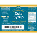 Caffeine Free, Non-Carbonated Cola Syrup With Pure Cane Sugar (No High Fructose Corn Syrup), 12 Oz