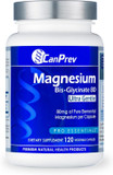 Canprev Magnesium Biglycinate Chelated 80Mg Ultra Gentle 120 V-Caps 120-Day Supply - Support Muscle Function, Bone Strength & Relaxation, Pure Magnesium Bisglycinate Formula, Promote Comfort & Balance