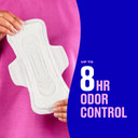 Carefree Ultra Thin Pads For Women, Regular Pads With Wings, 28Ct