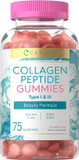 Carlyle Collagen Gummies | Strawberry Flavor Beauty Supplement | Hydrolyzed Collagen Peptides For Women & Men | Type 1 & 3 | Non-Gmo, Gluten Free