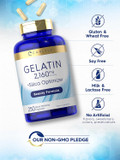 Carlyle Gelatin Capsules | 2160 Mg | 250 Pills | With Silica Optimizer | Non-Gmo, And Gluten Free Supplement