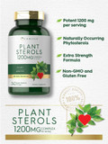 Carlyle Plant Sterols 1200 Mg | 240 Ultra Potent Softgel Capsules | Non-Gmo And Gluten Free Supplement | With Beta Sitosterol