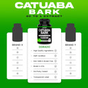 Catuaba Bark Extract 10,000Mg Per Serving (120 Capsules) (Erythroxylum Catuaba) 3Rd Party Tested - Drive & Stamina - Made In The Usa - Gluten Free & Non-Gmo - Vegan - For Men & Women - (120 Capsules)