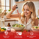 Cayenne Pepper Drops Liposomal Liquid Supplement, 13-In-1 Cayenne Pepper Drops With Beet Root, Vitamin B3, Hawthorn Berry, Panax Ginseng, Berberine, Ceylon Cinnamon, Turmeric Curcumin Extract