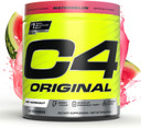 Cellucor C4 Original Pre Workout Powder Sugar Free For Men & Women 200Mg Caffeine + Carnosyn Beta-Alanine + Creatine + Ai Peptides - Watermelon, 30 Servings