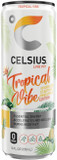 Celsius Sparkling Tropical Vibe, Functional Essential Energy Drink, 12 Fl Oz