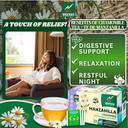 Chamomile Tea 25 Herbal Teabags Of Te De Manzanilla Natural Dried Camomile Tea From Peru By Hanan