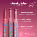 Cheeky Kiss In Such A Flirt, Multi-Tasking Lip & Cheek Color Stick, Easy-To-Apply Blusher & Lipstick, Infused With Hyaluronic Acid & Vitamin E