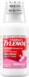 Children'S Tylenol Oral Suspension Medicine, Kids' Liquid Medicine Pain Reliever & Fever Reducer For Cold + Flu Symptoms, Aspirin-, Ibuprofen- & Alcohol- Free, Bubble Gum, 4 Fl. Oz