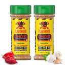 Chipotle Seasoning Mix, 2 Bottles By Flavor God - Premium All Natural & Healthy Spice Blend For Grilling Chicken, Beef, Seafood, & Vegetables - Kosher, Gluten-Free, Dairy-Free, Vegan, Keto Friendly