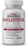 Cholesterol Elite  Dual Action Cholesterol Support  90 Veggie Caps  Powered By Red Yeast Rice & Aged Garlic Extract  Enhanced With Inositol & Artichoke Extract