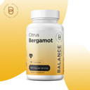 Citrus Bergamot 500Mg, 60 Vegan Capsules - Advanced Bergamot Supplement For Metabolism