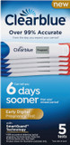 Clearblue Early Digital Pregnancy Test, Early Detection At Home Pregnancy Test, 2 Ct