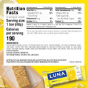 Clif Bar Luna Minis Energy Bar - Box Of 12 1.69Oz (48G) Bars (Lemon Zest)