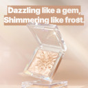 Clio Prism Highlightr Makeup, High Glossy Face Illuminator, Pearl Shimmer Smooth Baked Powder, Glitter Long- Lasting (6 Colors) (02 Fairy Pink, One Size)