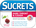 Sucrets Sore Throat Lozenges, Wild Cherry Flavor, 18 Count