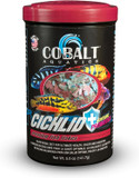 Cobalt Aquatics Cichlid Flakes 5Oz - Probiotic Formula For Growth, Color & Health - Blue Flakes For Digestive & Immune Support - For Clear Aquariums
