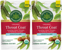 Traditional Medicinals Throat Coat Seasonal Wellness Lozenges, Eucalyptus Mint, 2.67 Oz, 2-Pack