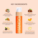 Cocosolis Mango Organic Tanning Lotion| With Vitamin E & Mango Scent For A Fast, Deep Tan - Tanning Enhancer For A Rich Chocolate Tan (3.72)